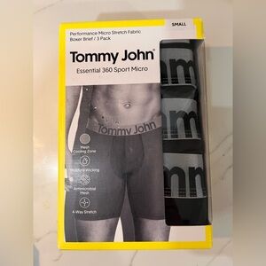 Tommy John Men's Essential 360 Sport Boxer Briefs 3-Pack